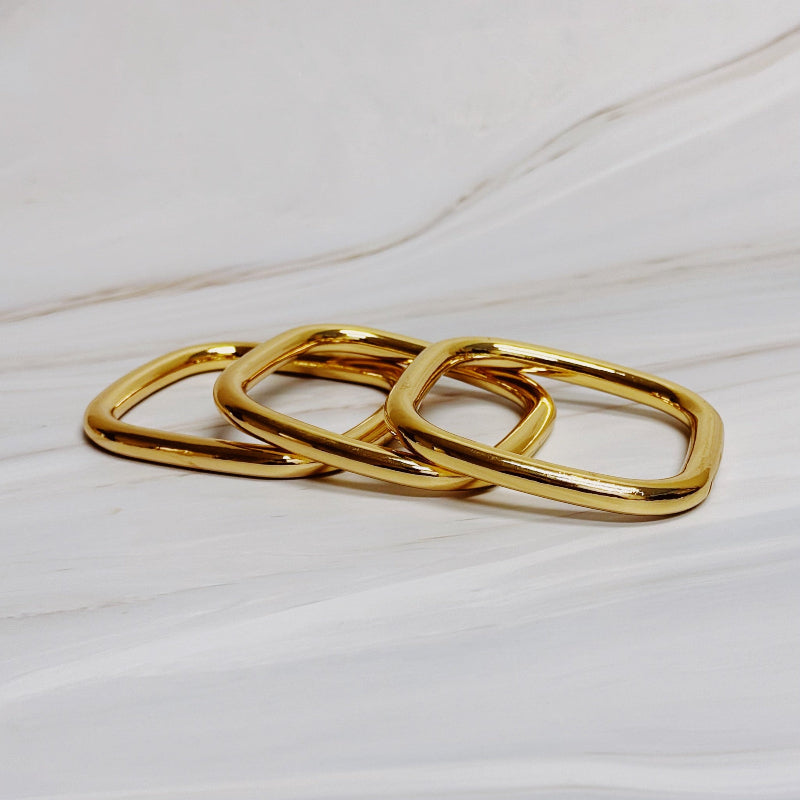 Air Light Square Bangle Set