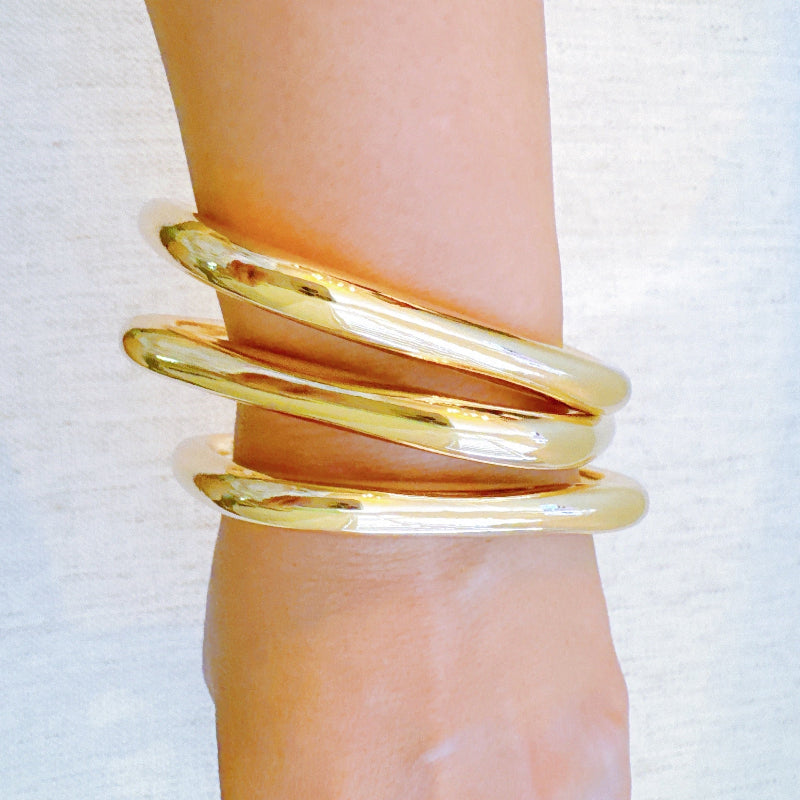 Air Light Square Bangle Set