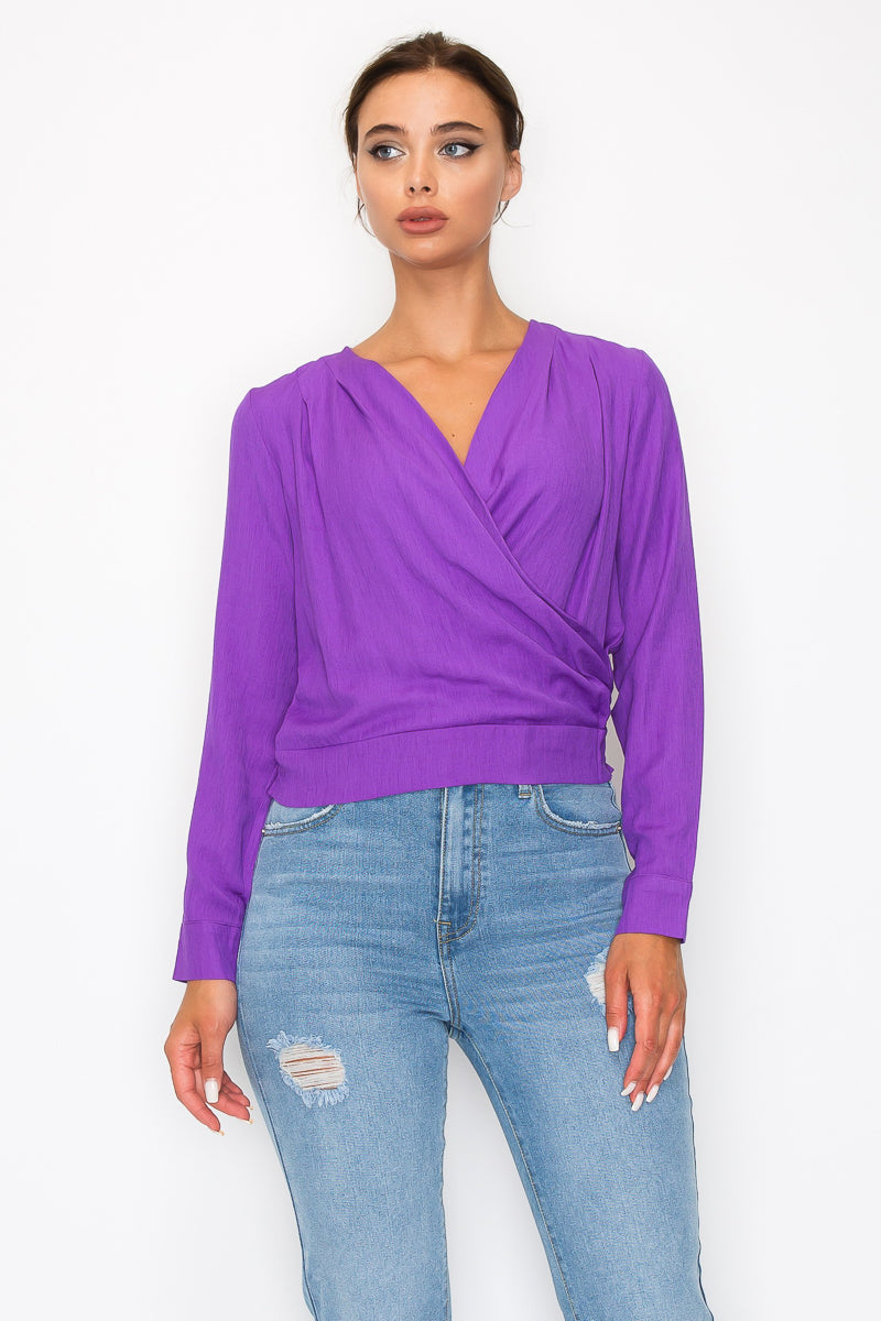 Chicly Wrapped Top