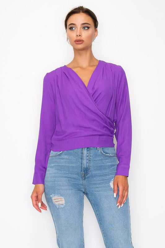 Chicly Wrapped Top