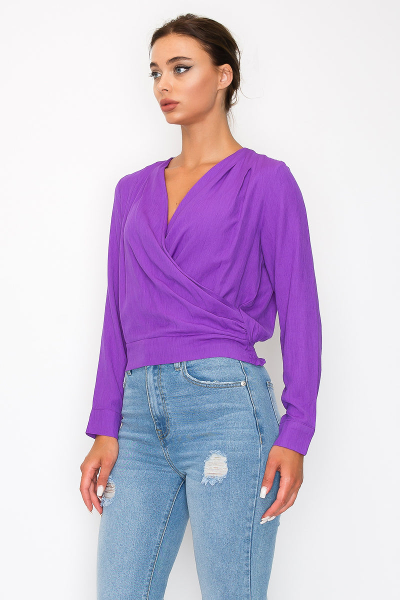Chicly Wrapped Top