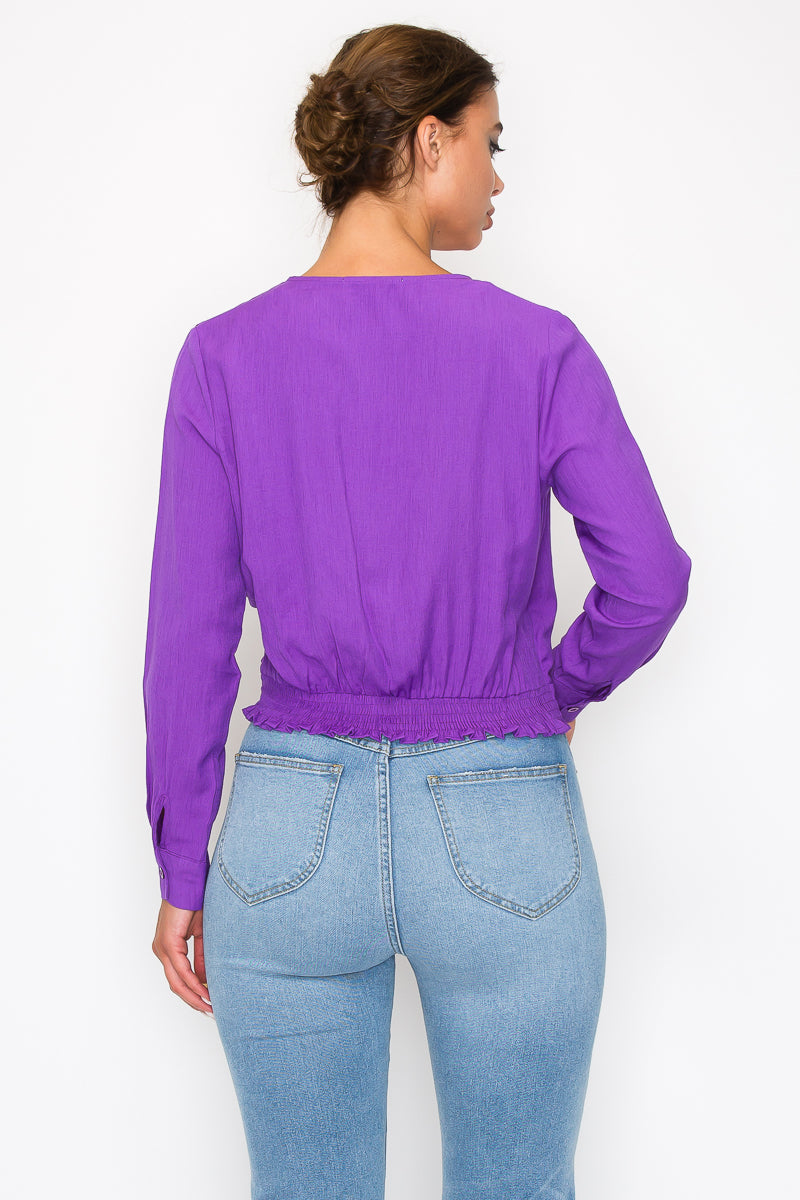 Chicly Wrapped Top