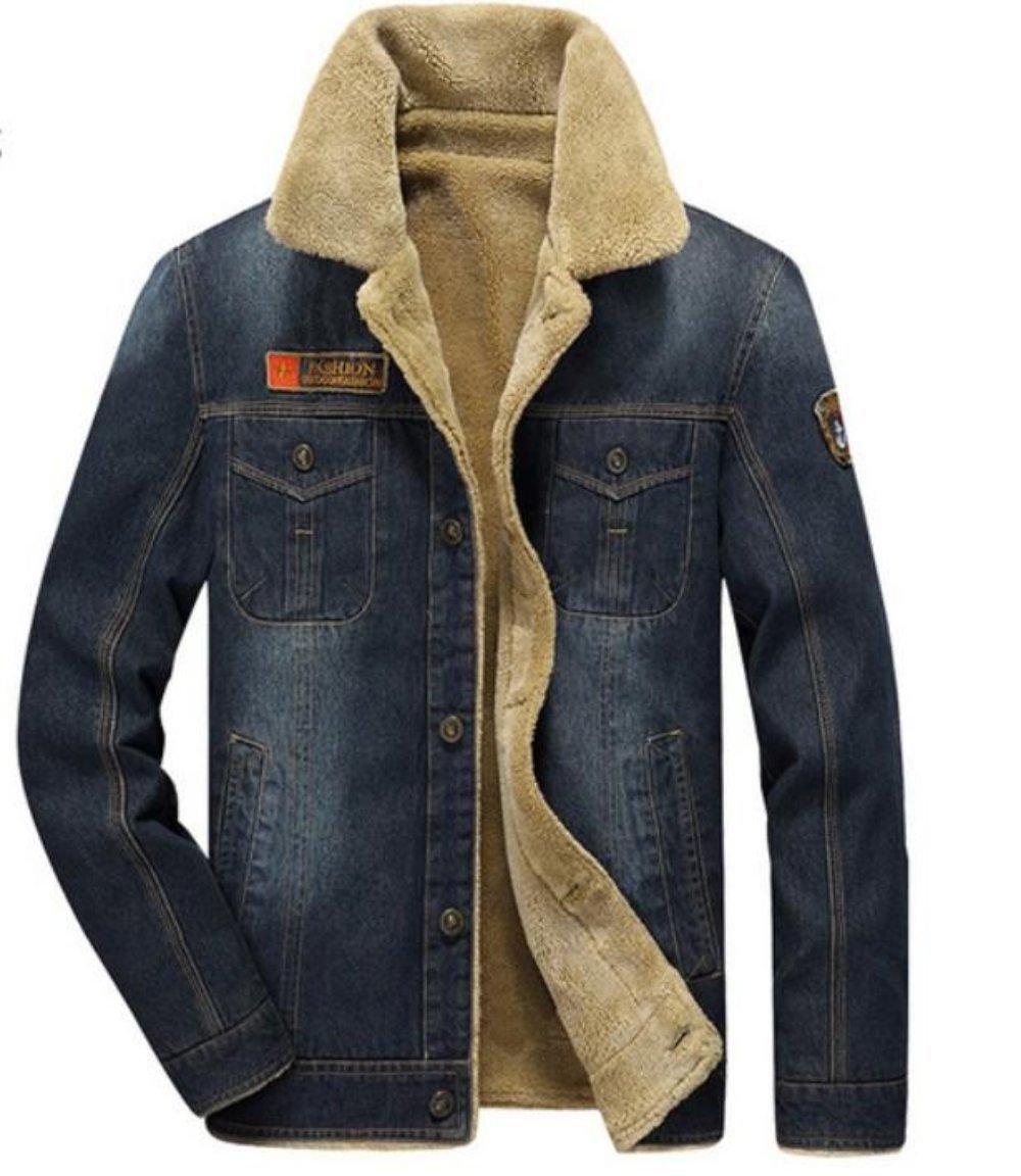 Heritage Faux-Fur Lined Denim Jacket