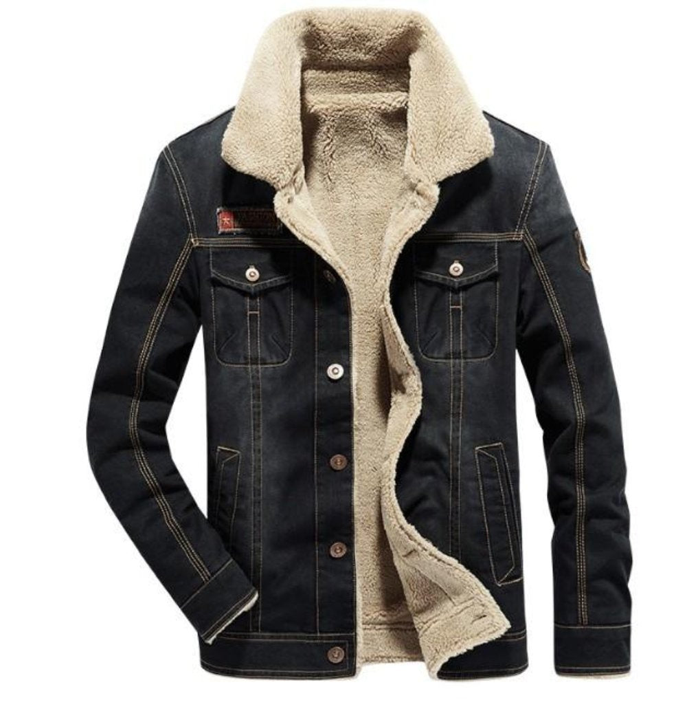 Heritage Faux-Fur Lined Denim Jacket