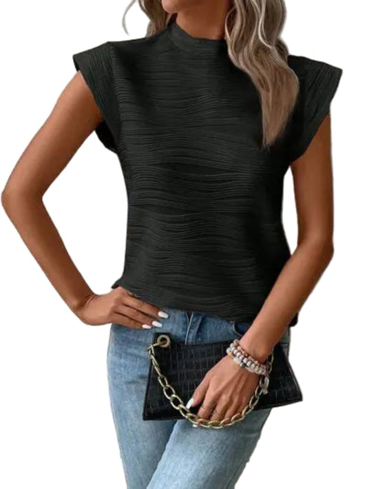 Terri Cap Sleeve Shirt