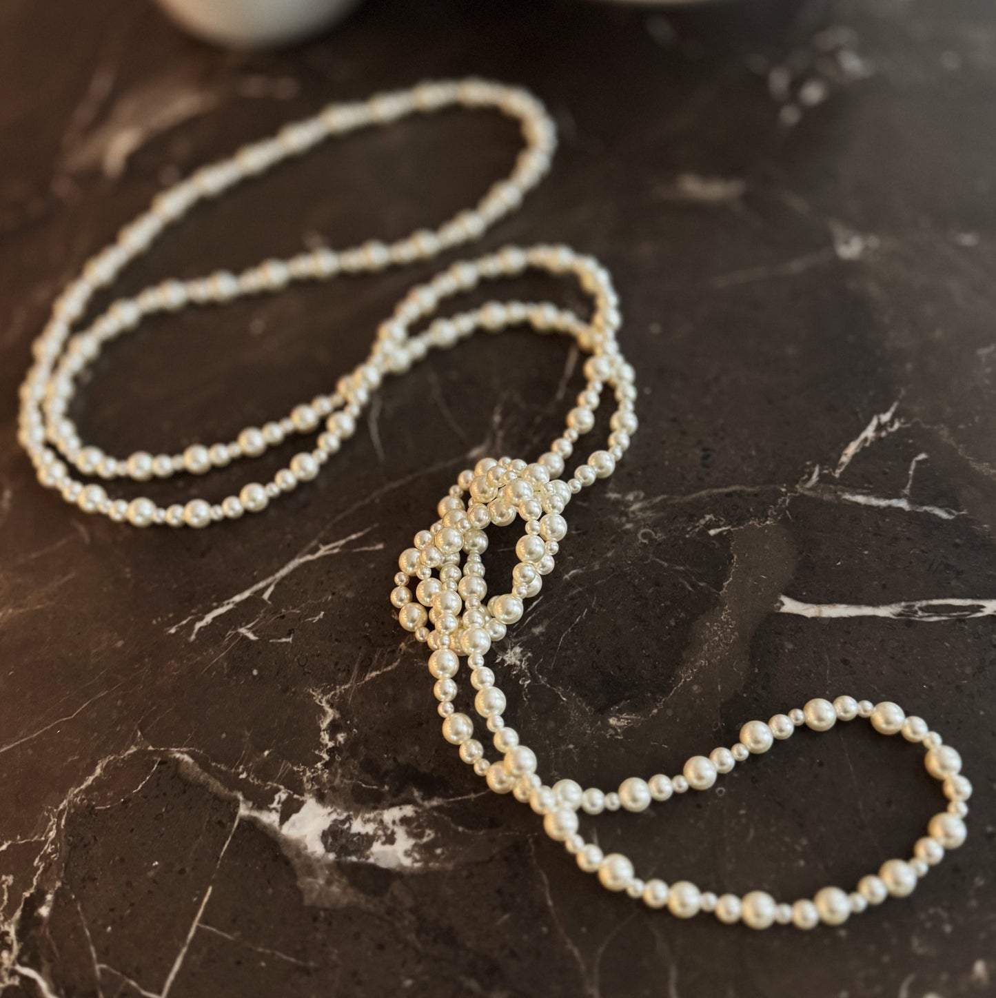 Endless Poise Pearl Necklace – Effortless Layered Look