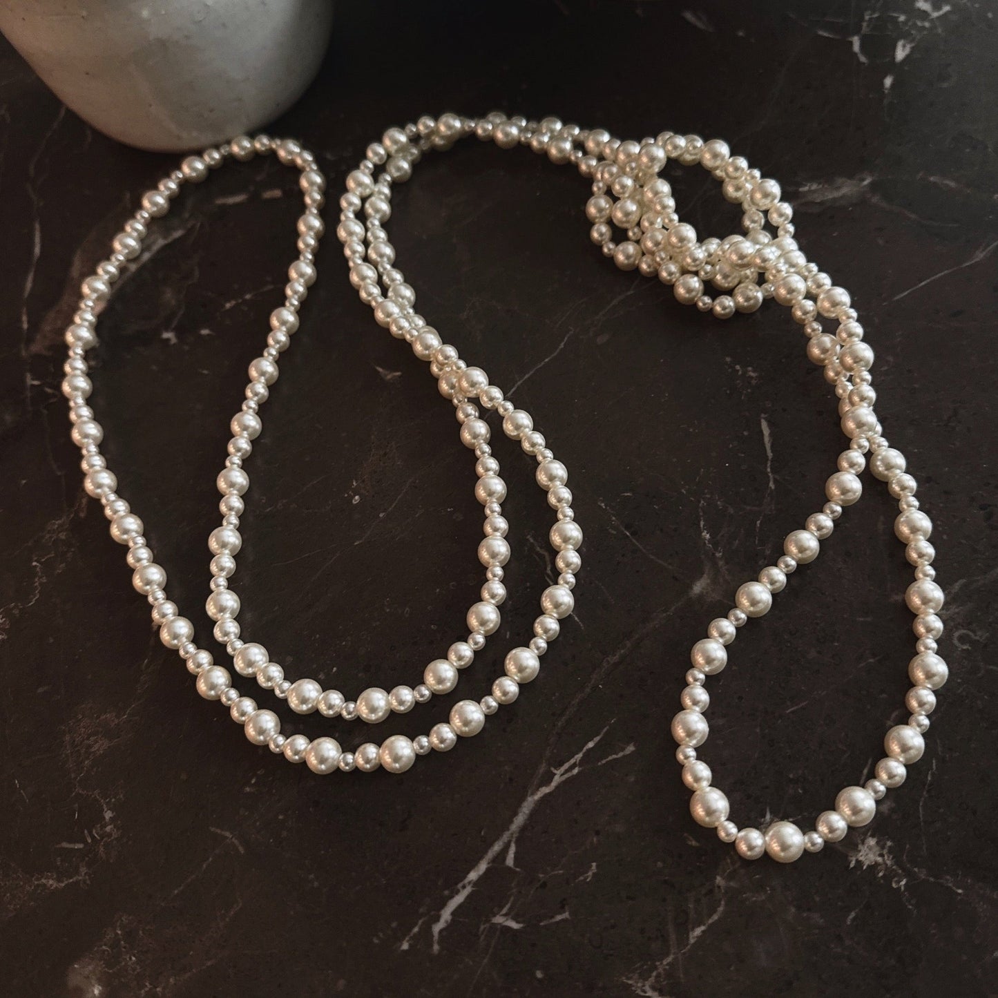 Endless Poise Pearl Necklace – Effortless Layered Look