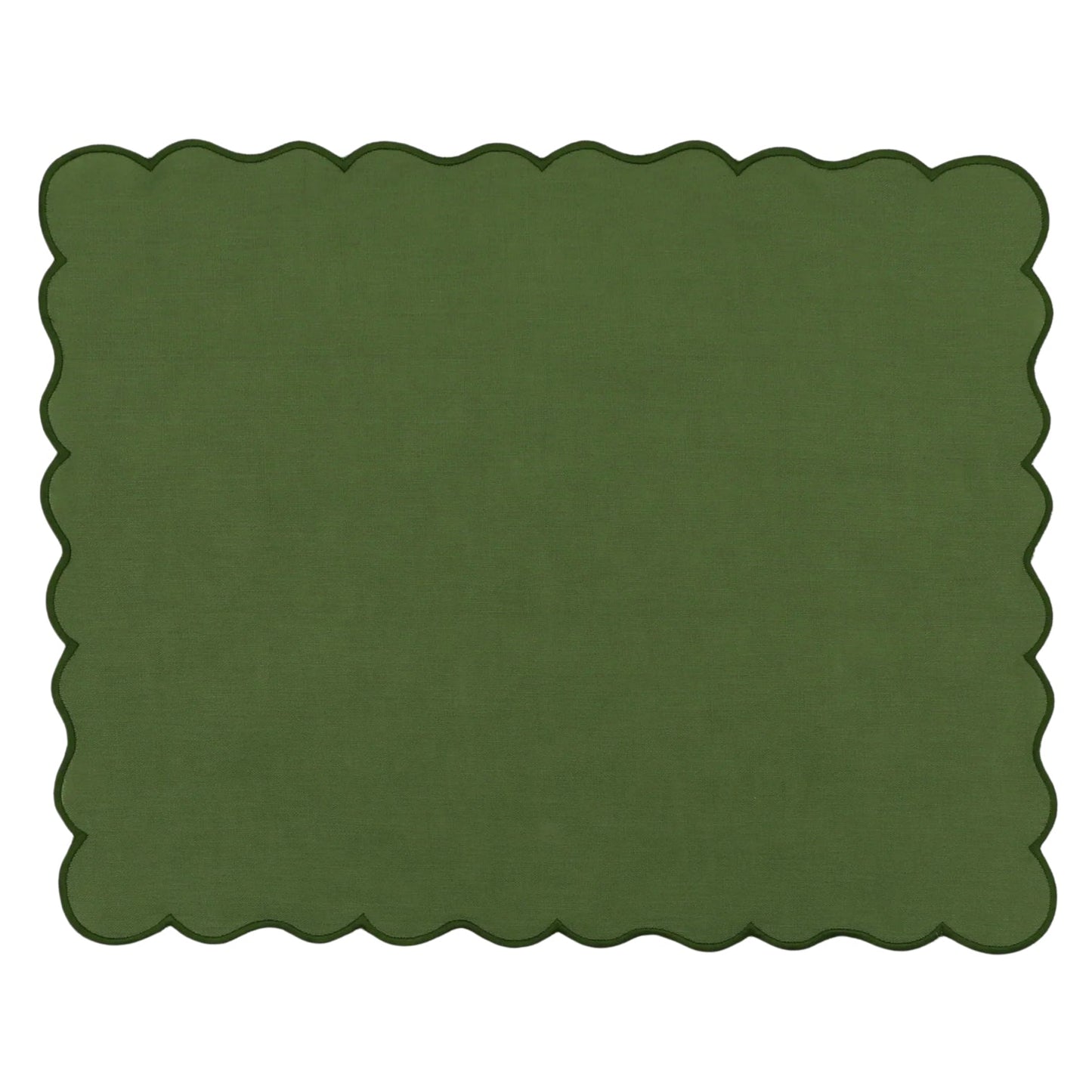 Evergreen Wave Placemat - Set of 4