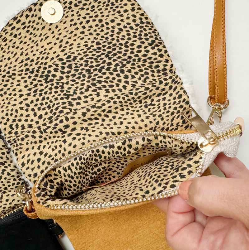 Everyday Suede Phone Crossbody