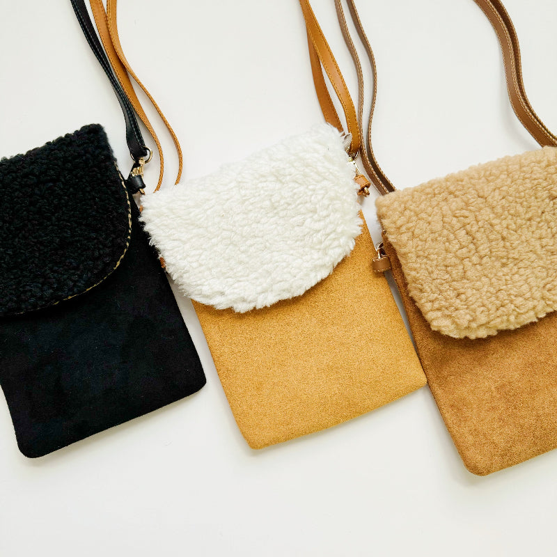 Everyday Suede Phone Crossbody