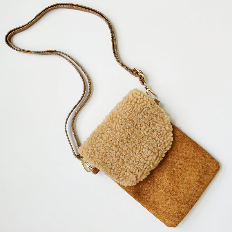 Everyday Suede Phone Crossbody