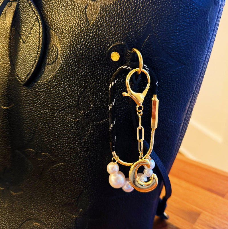 Pearl Roped Bag Charm