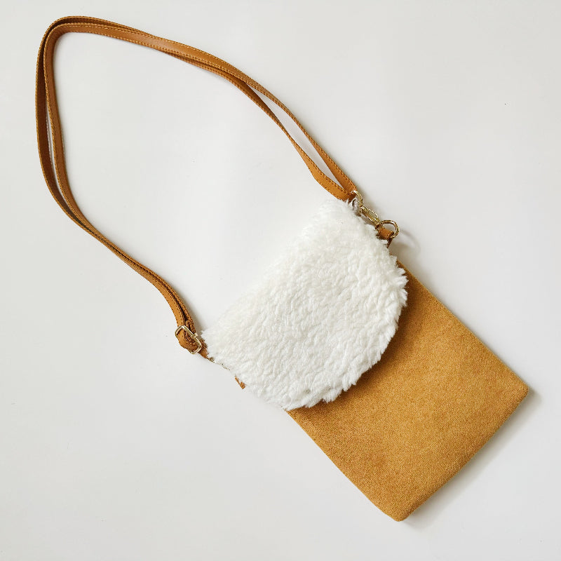 Everyday Suede Phone Crossbody