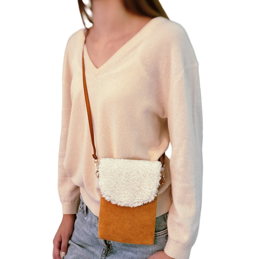 Everyday Suede Phone Crossbody