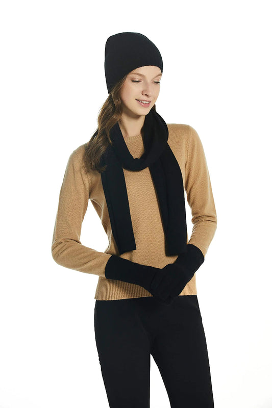 Camel Cashmere Winter Scarf