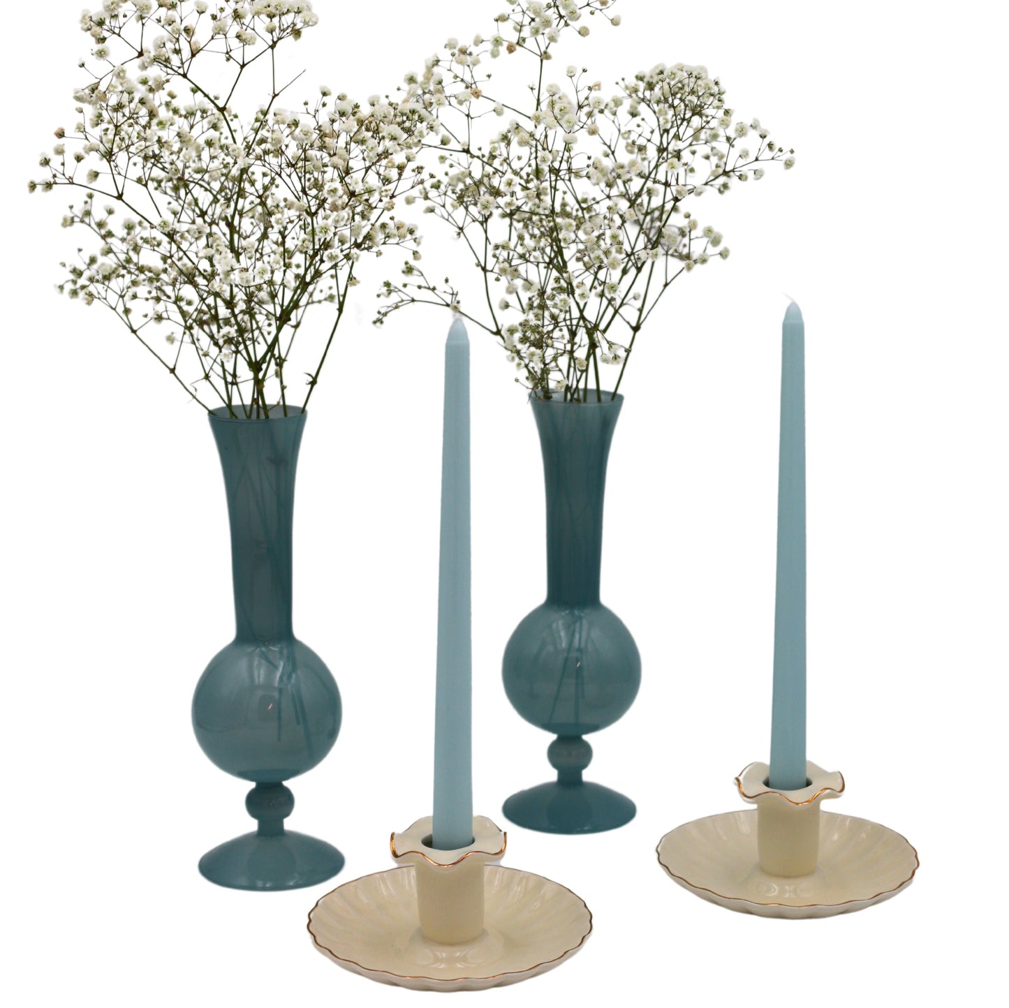 Gilded Cream Candle Holder - Case of 12