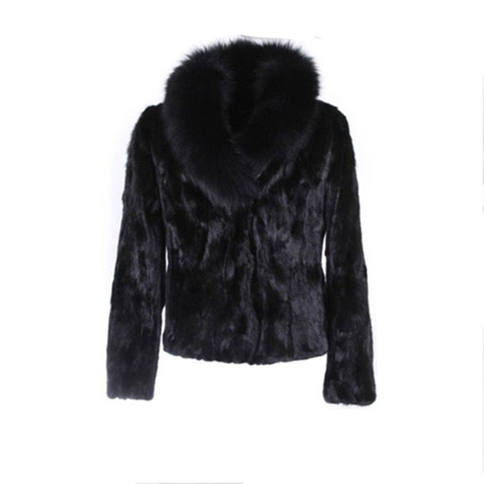 Luxe Faux Fox Fur Jacket