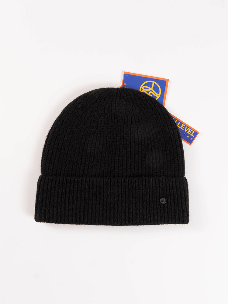 HL cashmere beanie black