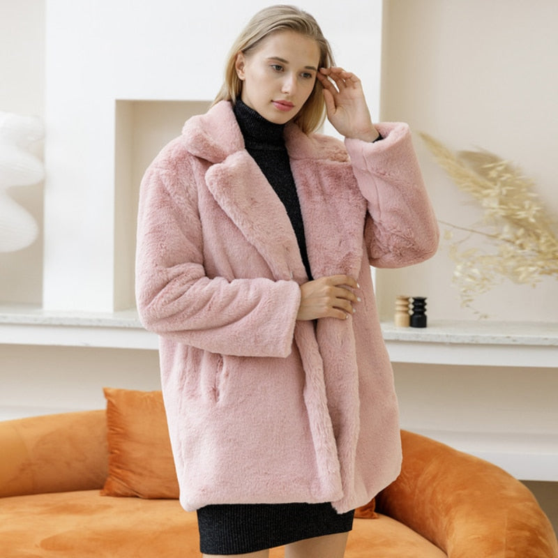 Autumn Winter Faux Fur