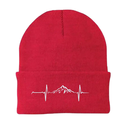 Heartbeat V1 Embroidered Beanie