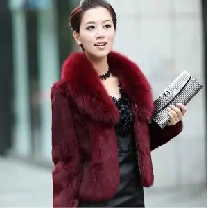 Luxe Faux Fox Fur Jacket