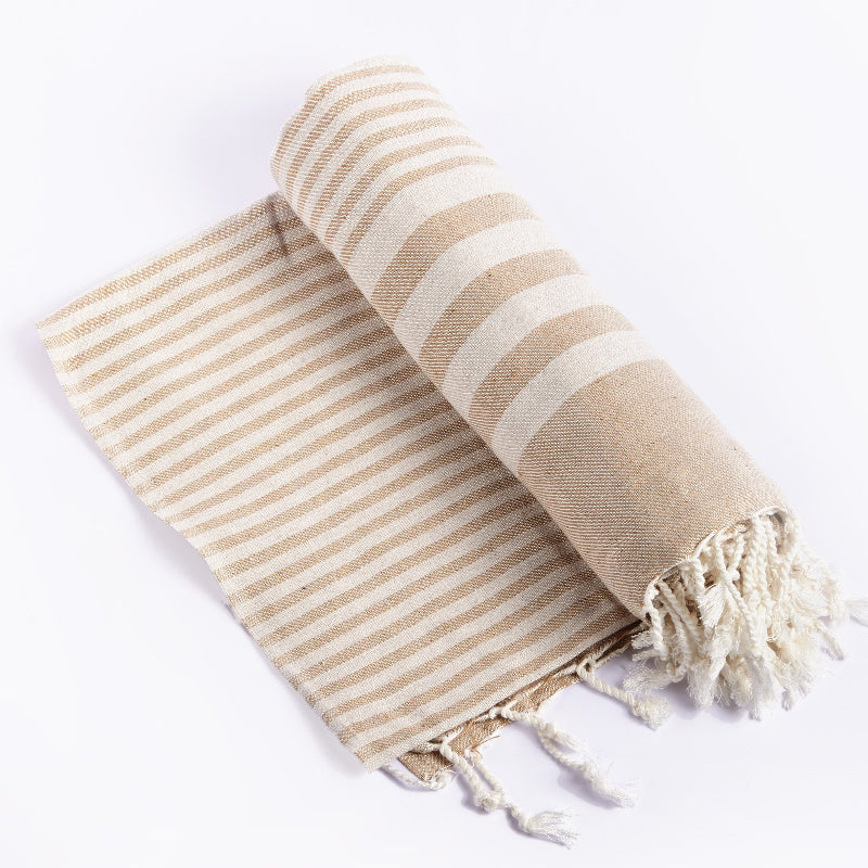 Fethiye Striped Throw Blanket