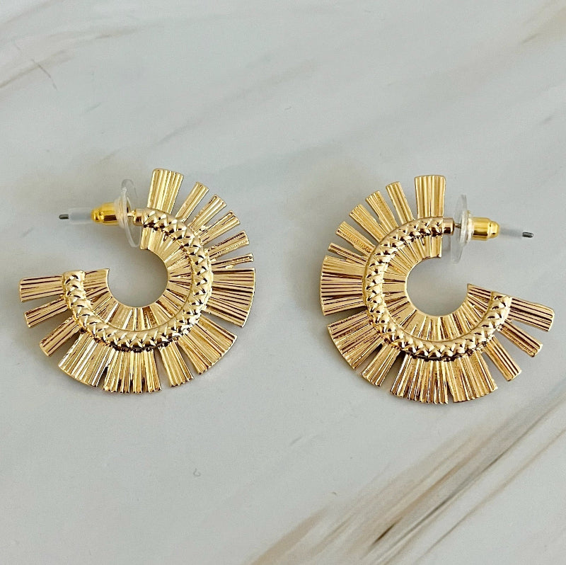 Coastal Glow Hoops