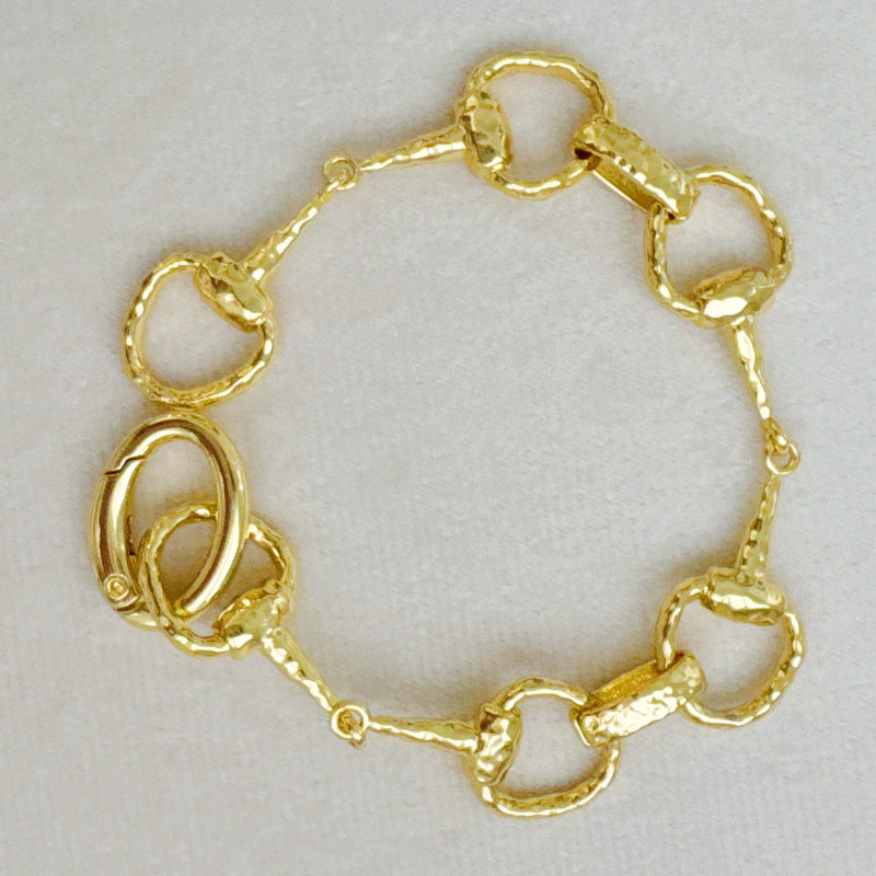 Equestrian Link Bracelet