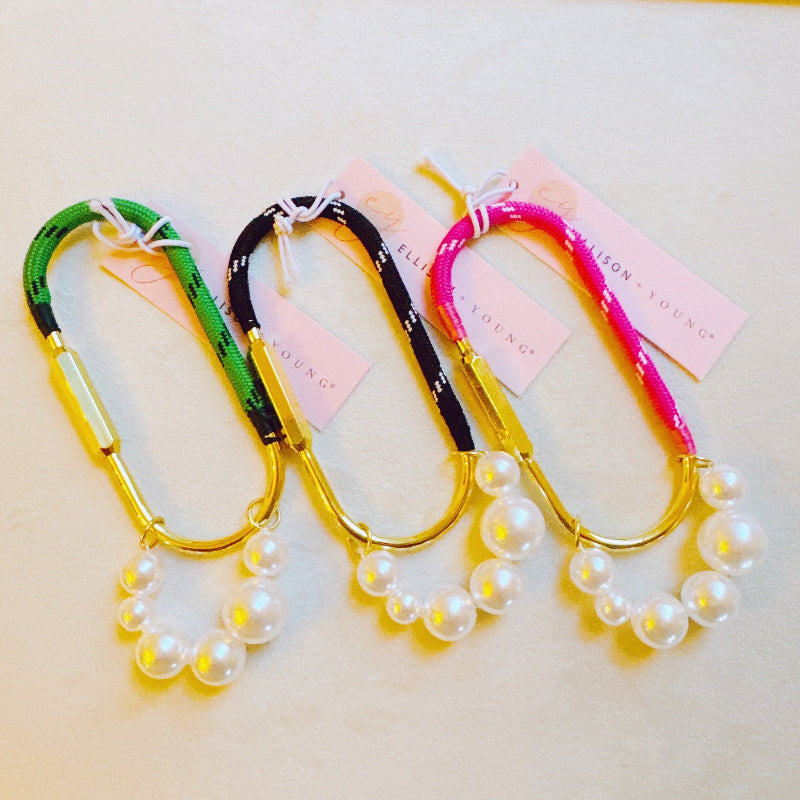 Pearl Roped Bag Charm