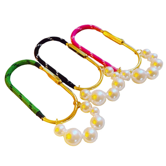 Pearl Roped Bag Charm