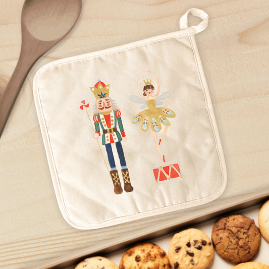 Nutcracker & Snow Queen Pot Holder