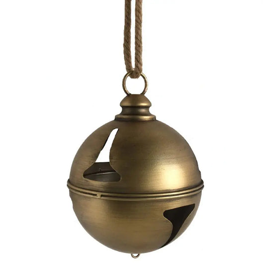 Vintage Gold Iron Christmas Bells
