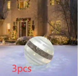 Merry & Bright Oversized Outdoor Ornaments