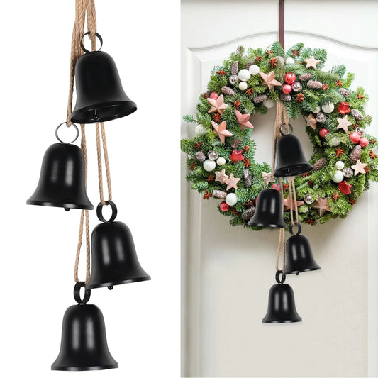 Rustic Holiday Hanging Bells
