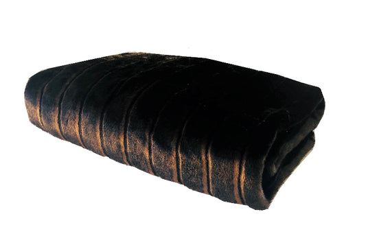 Chocolate Mink Luxury Throw