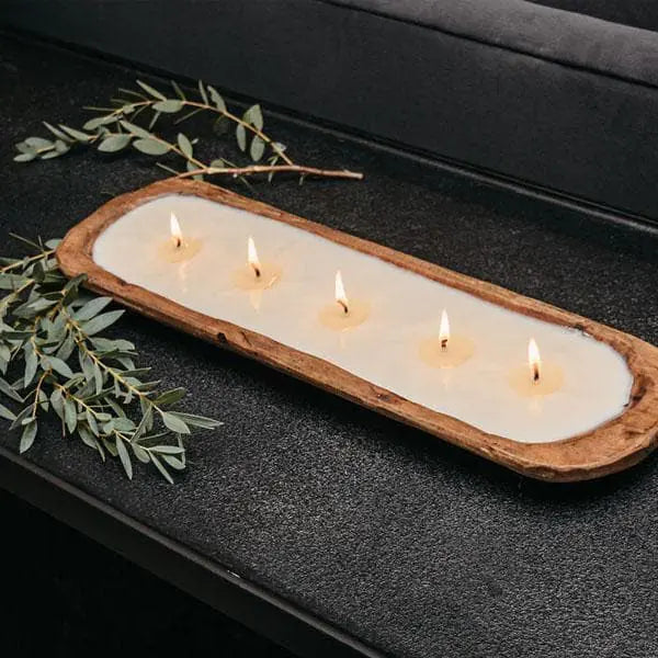 Pomme Cider 5-Wick Dough Bowl Candle