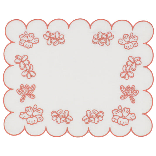 Rosette Ivory Placemat - Set of 4