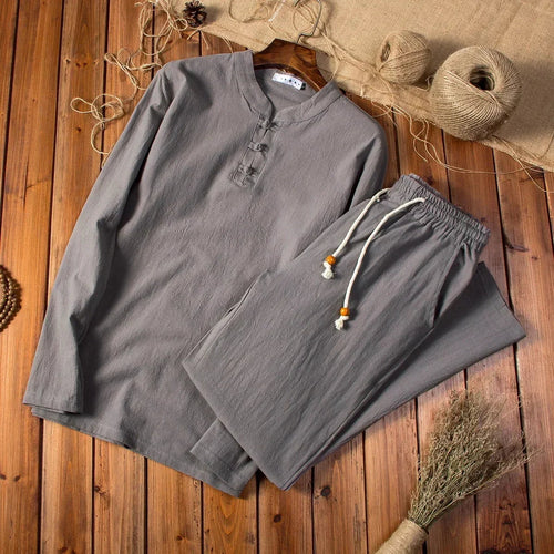 Men’s Essential Long Sleeve Lounge Set