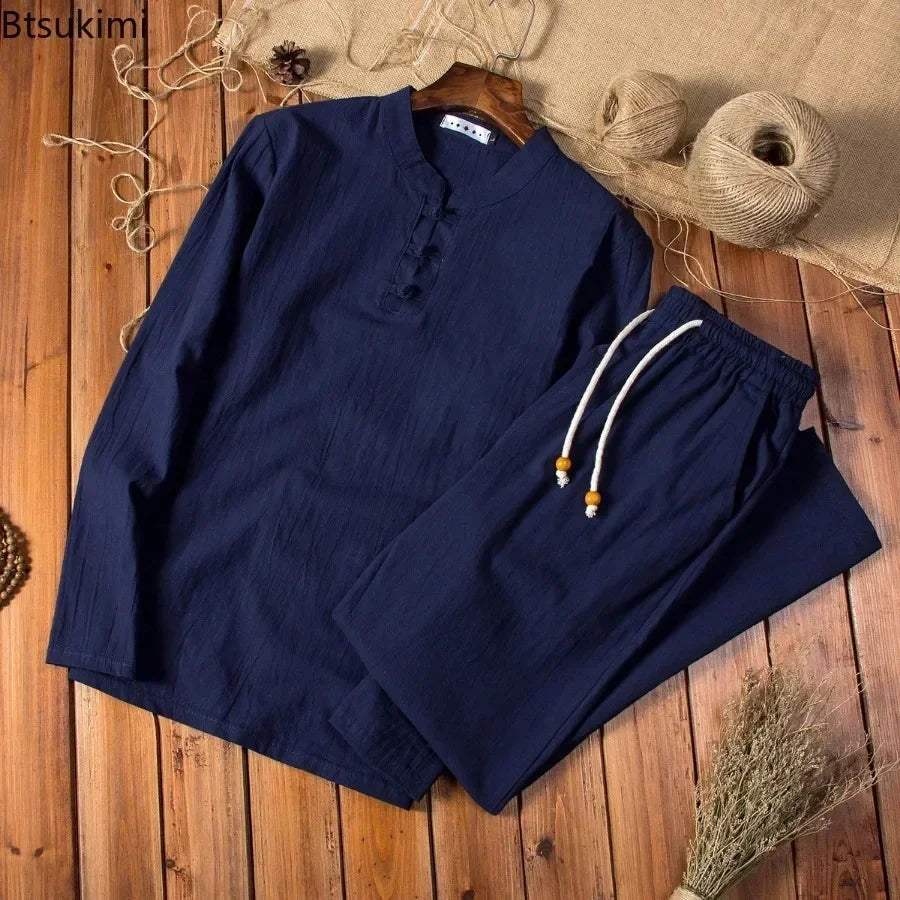 Men’s Essential Long Sleeve Lounge Set