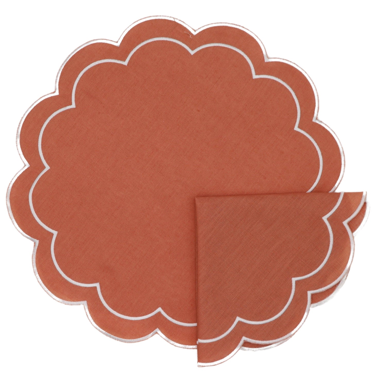 Salmon Sunset Placemat - Set of 4