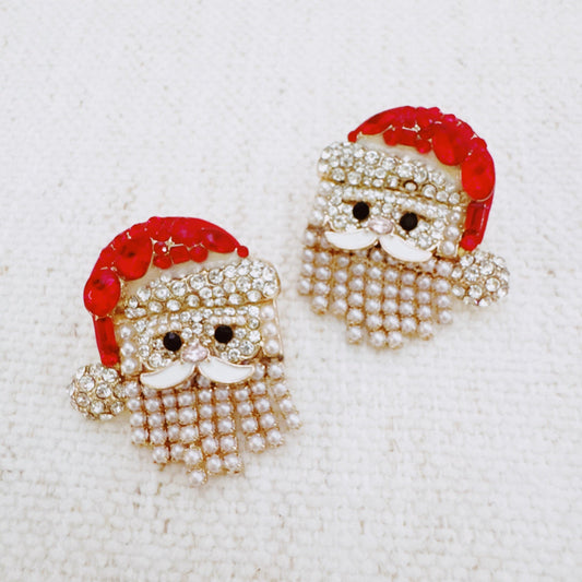 Santa Statement Earrings