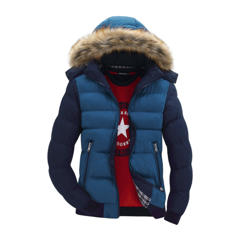 Puffer Jacket with Removable Hood