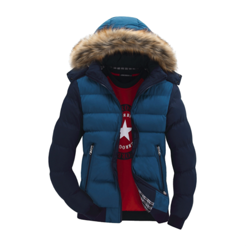 Puffer Jacket with Removable Hood