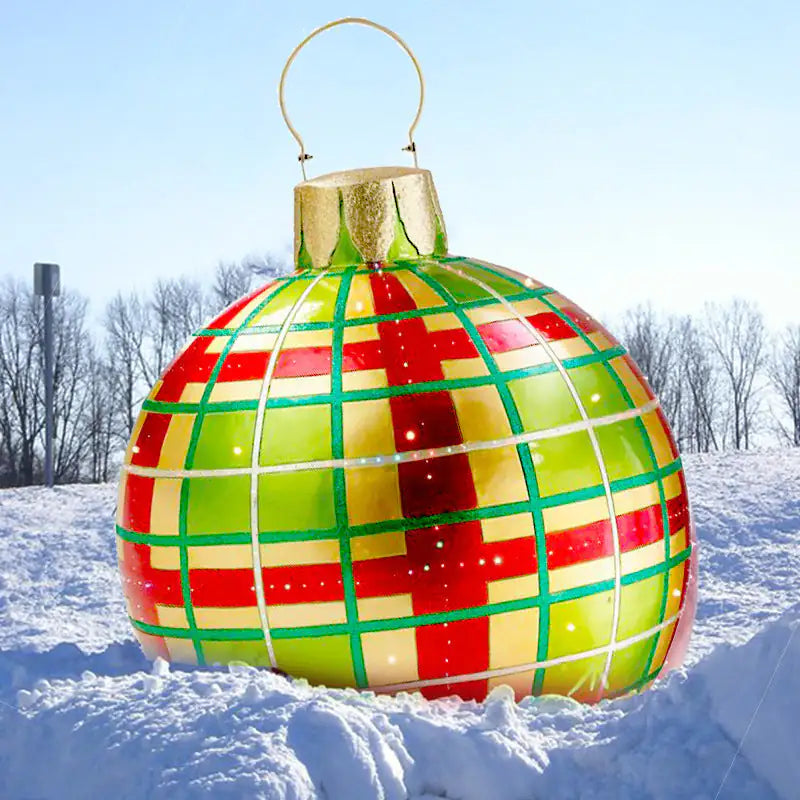 Merry & Bright Oversized Outdoor Ornaments