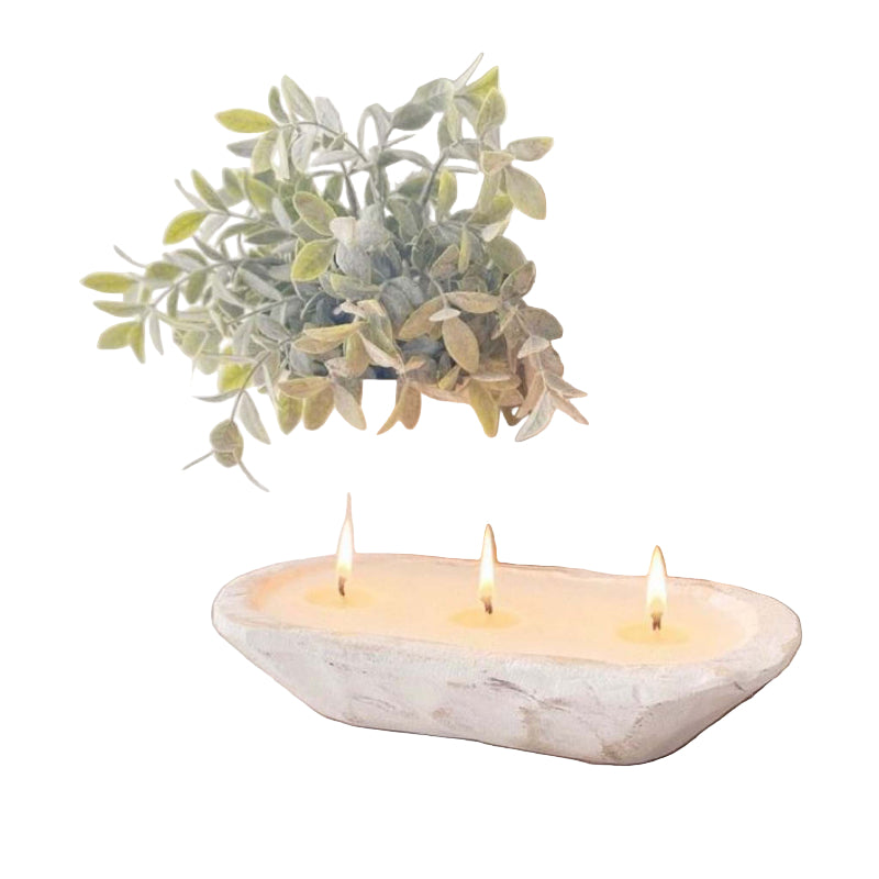 Farmhouse Dough Bowl Candle | Fresh Linen