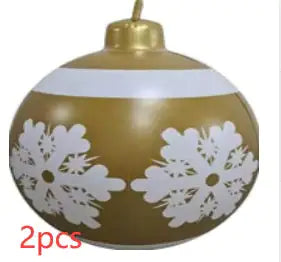 Merry & Bright Oversized Outdoor Ornaments