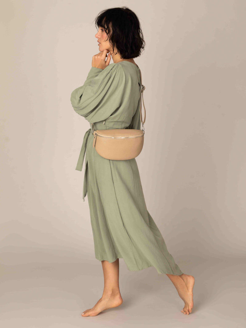 Roam Convertible Leather Crossbody