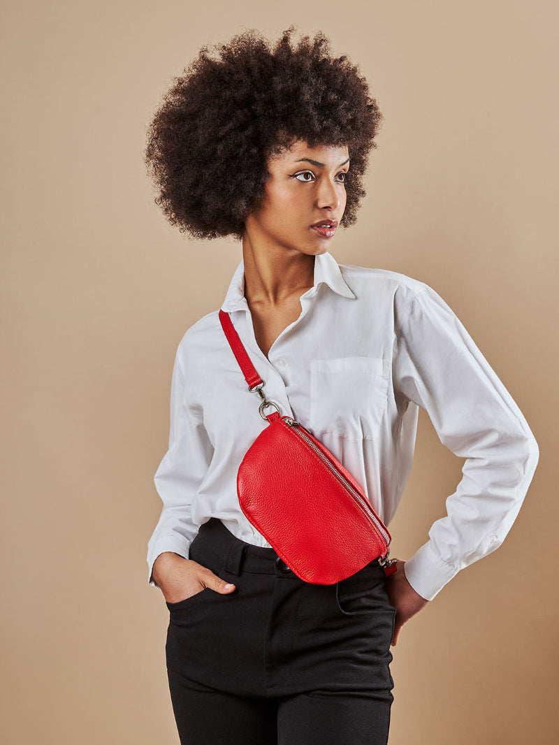 Roam Convertible Leather Crossbody