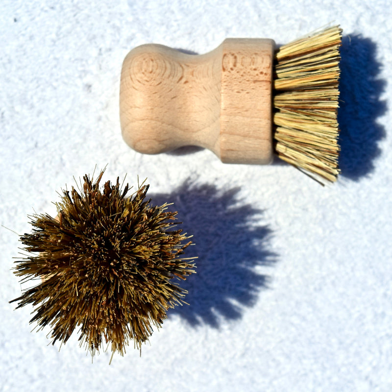 Bamboo Sisal Scrubber