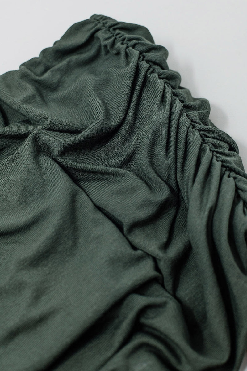 Ruched Off-Shoulder Top